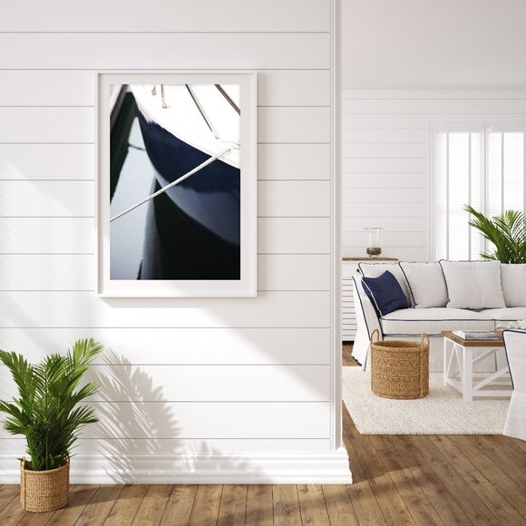 20 x 30 Navy Blue reflections